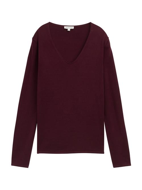TOM TAILOR Pullover  bordeaux