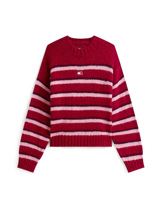 Tommy Jeans Pullover  aubergine / lyserød / mørkerød