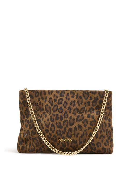 Nat&Nin Clutch ' MOLLY '  brun