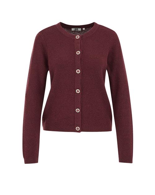 WE Fashion Cardigan  vinrød
