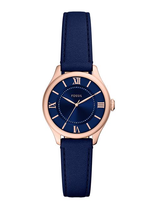 FOSSIL Analogt ur 'GILMORE'  marin / rosa guld