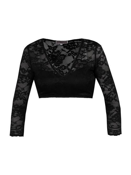 Se MARJO Dirdnl-bluse 'Zeil'  sort ved About You