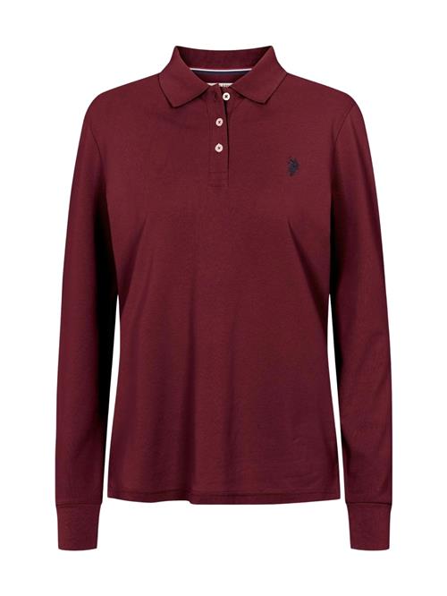 U.S. POLO ASSN. Shirts 'Lise'  navy / mørkerød
