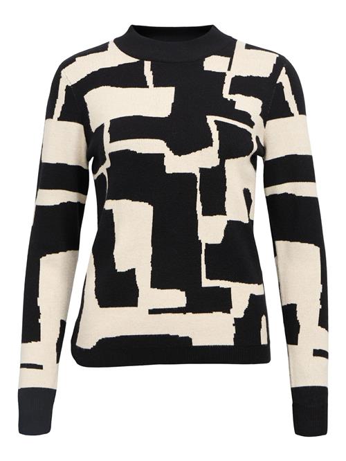 OBJECT Pullover 'Ray'  beige / sort