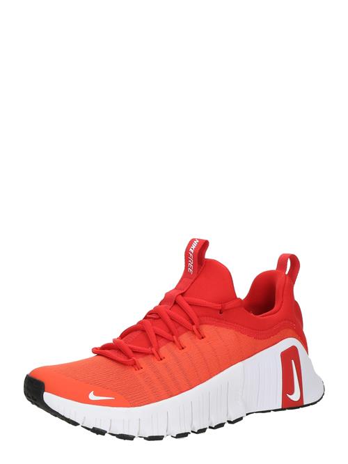 NIKE Sportssko 'Free Metcon 6'  rød / hvid