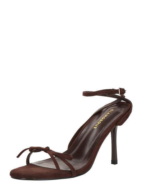 GLAMOROUS Sandaler med rem  mørkebrun