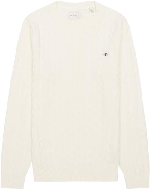 Gant COTTON CABLE C-NECK 8050601 Strik