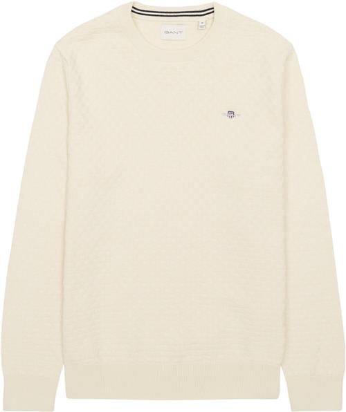 Gant MICRO TEXTURE C-NECK 8030261 Strik