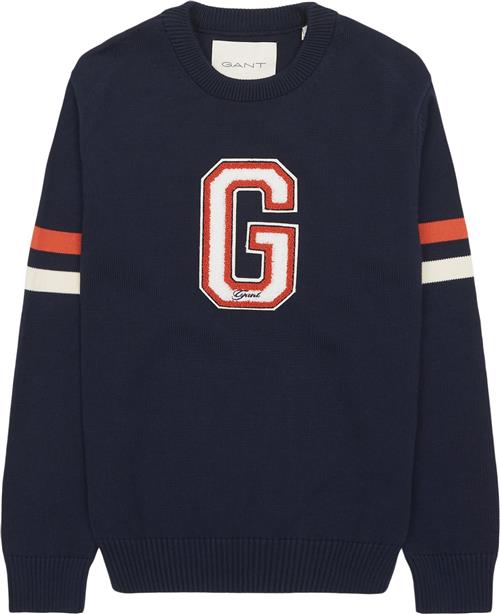 Gant GRAPHIC BADGE C-NECK 8030264 Strik