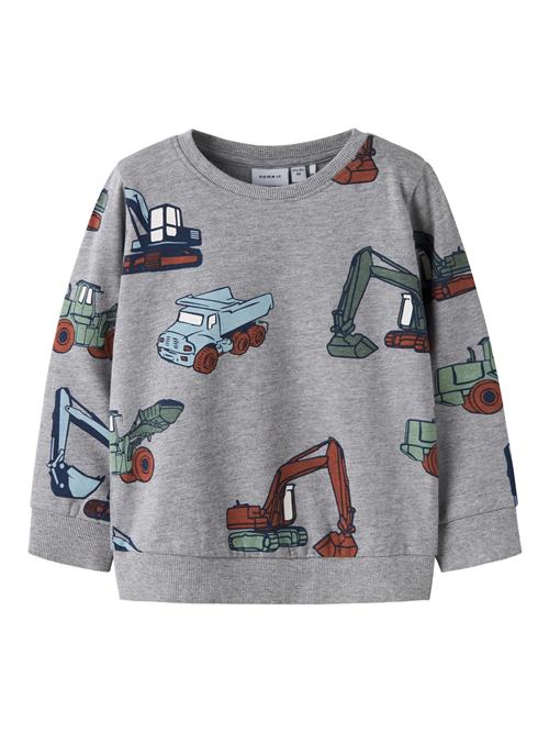 Se NAME IT Sweatshirt Nenean Grey Melange hos SmartKidz