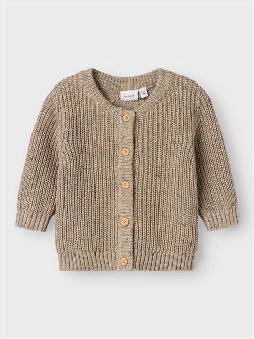 Se NAME IT Strik Cardigan Norman Island Fossil hos SmartKidz
