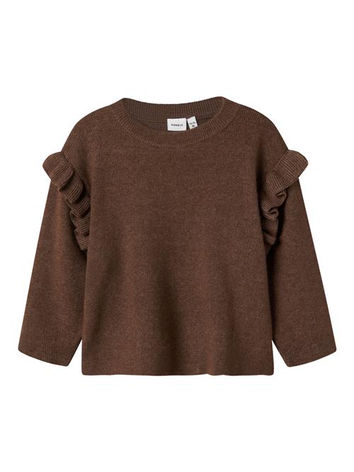 NAME IT Striktrøje Nalia Peppercorn