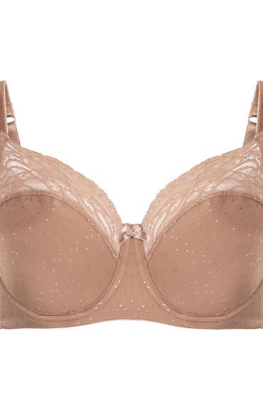 Hunkemöller Ikke-formstøbt bøjle-bh Sophie Brown