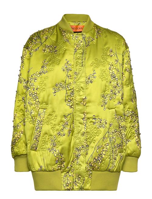 2352 Quilted Embroidery, Covered Pl STINE GOYA Green