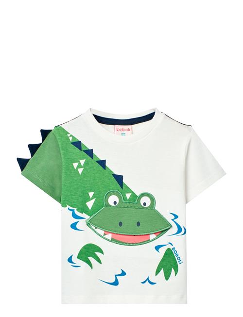 Knit T-Shirt Boboli White