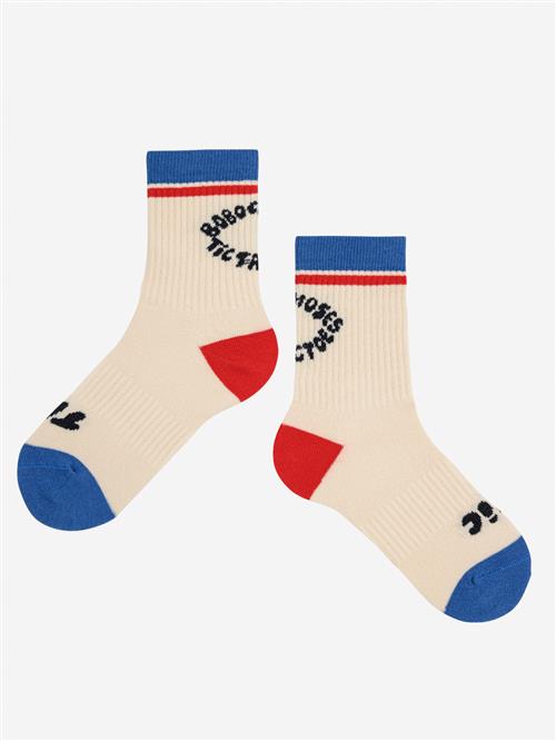 Bobo Choses Tic Tac Toe Color Block Lange Sokker Multicolor  Multicolor 35-37 EU  Hvid  35-37 EU  mand