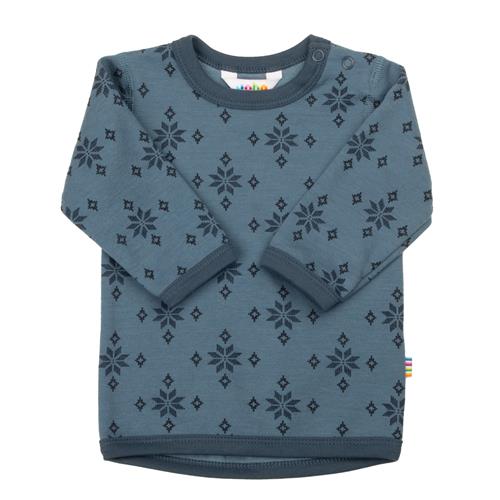 Joha Langærmet Uldtop Blue  Blue-90 cm Wool Blå  90 cm  mand