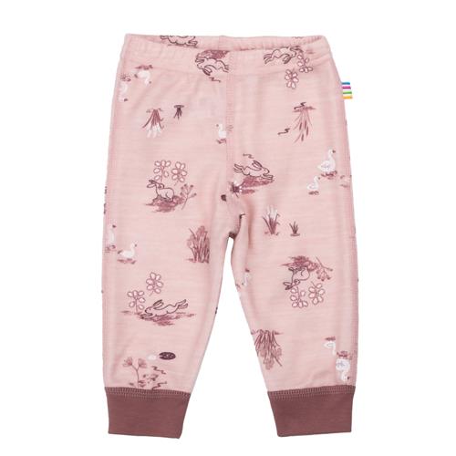 Joha Leggings I Uld Light Pink  Light Pink-60 cm Wool Lyserød  60 cm  kvinde