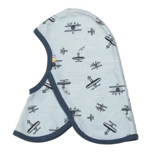 Joha Balaclava I Enkelt Lag Af Uld Light Blue  Light blue-48 cm  Blå  48 cm  mand