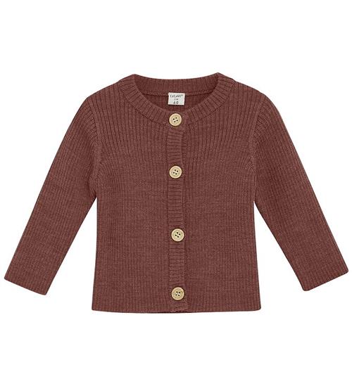 CeLaVi Cardigan - Uld - Marron