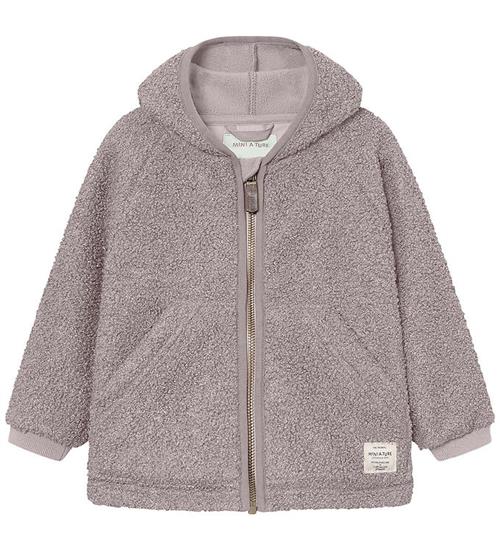 Mini A Ture Fleecejakke - MatLiff - Zinc Purple