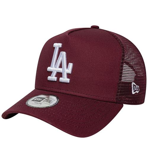 New Era Kasket - Trucker - Mørkerød