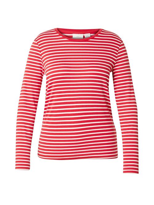 ONLY Carmakoma Shirts 'CARLYON'  rød / hvid