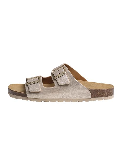 Toni Pons Pantoletter 'GHANA'  champagne