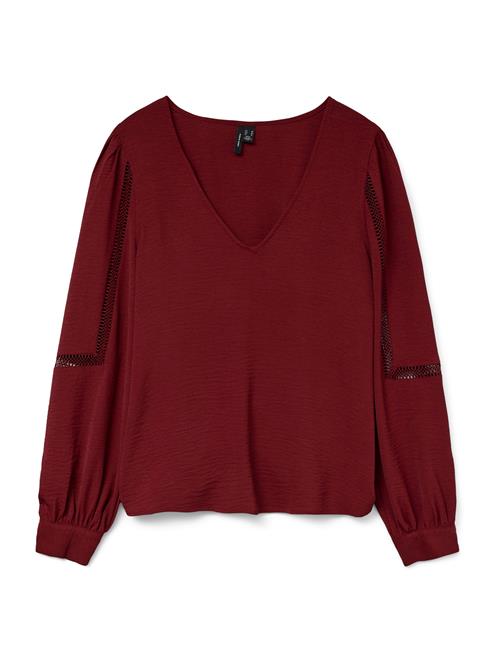 Se VERO MODA Bluse 'VMALVA'  rustbrun ved About You