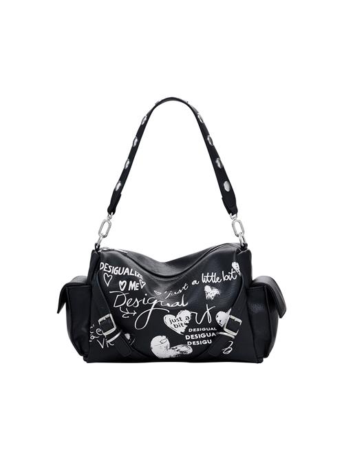 Desigual Skuldertaske  sort / hvid
