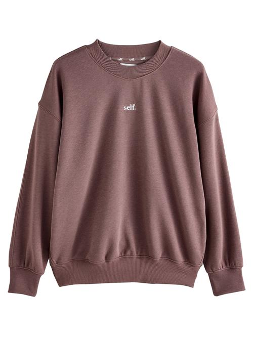 Next Sweatshirt 'Selbst'  choko
