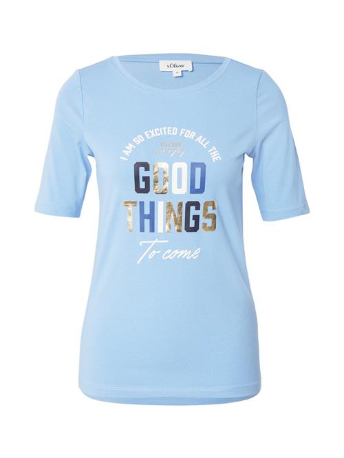 s.Oliver Shirts  blå / marin / guld / hvid