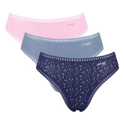 SLOGGI Slip  marin / røgblå / lys pink