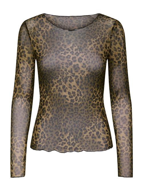 JDY Shirts 'JDYELSA NEW'  umbra / cappuccino / mørkebrun