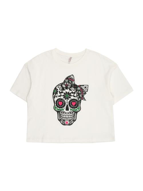 ONLY GIRLS Bluser & t-shirts 'KOGOLI'  grøn / rød / sort / hvid