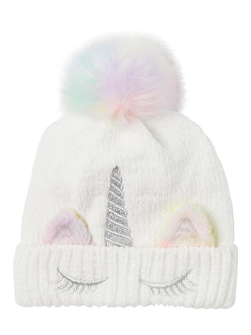 NAME IT Hue 'Einhorn'  lilla / sølv / hvid