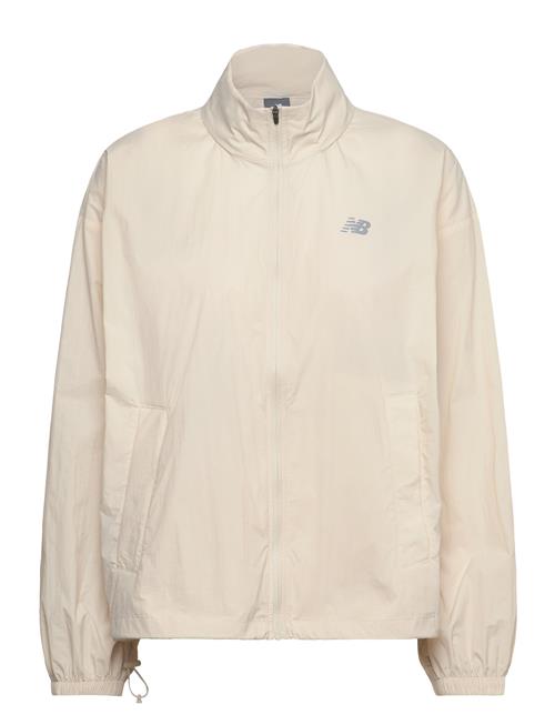 Athletics Packable Jacket New Balance Beige