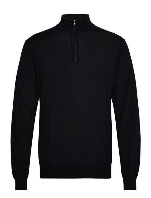 Greyson Half-Zip Merino Knit Les Deux Black