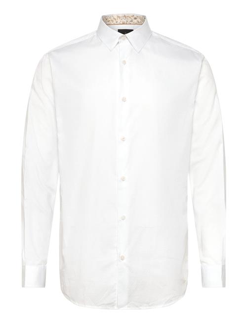 Se Jack & Jones Jprblabarnes Detail Dobby L/S Shirt Sn Jack & J S White ved Booztlet