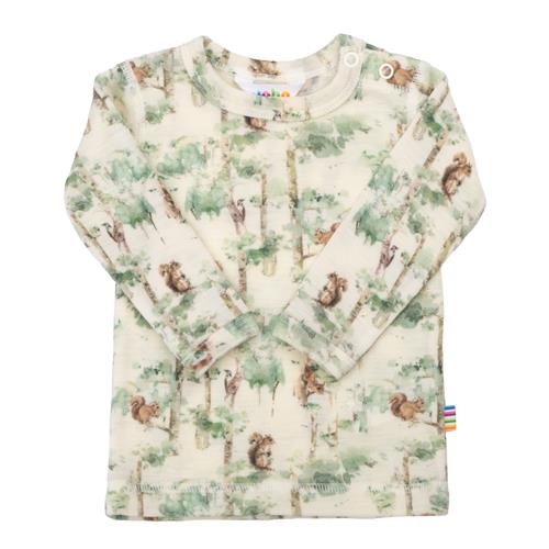 Joha Langærmet Uldtop Off White  Off white-120 cm Wool Hvid  120 cm  Unisex