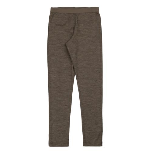 Joha Leggings I Uld Brown Melange  Brown Melange-110 cm Wool Brun  110 cm  Unisex