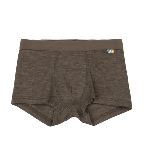 Joha Boxershorts I Uld Brown Melange  Brown Melange-110 cm Wool Brun  110 cm  mand