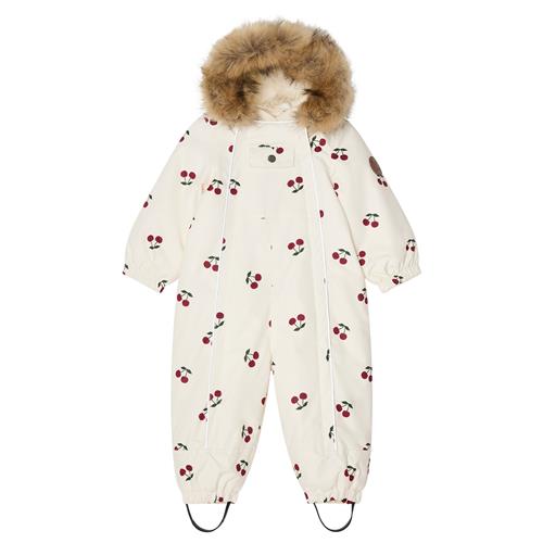 Kuling Val D'Isere Winter Coverall Cherry 80 cm  Hvid  80 cm  Unisex