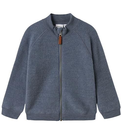 Name It Cardigan - Uld - NmmWmino - Folkstone Gray