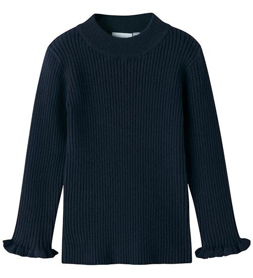 Name It Bluse - Strik - Rib - NmfVianna - Navy Blazer