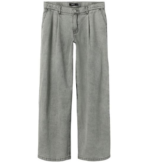 LMTD Jeans - Wide - NlfBea - Medium Grey Denim