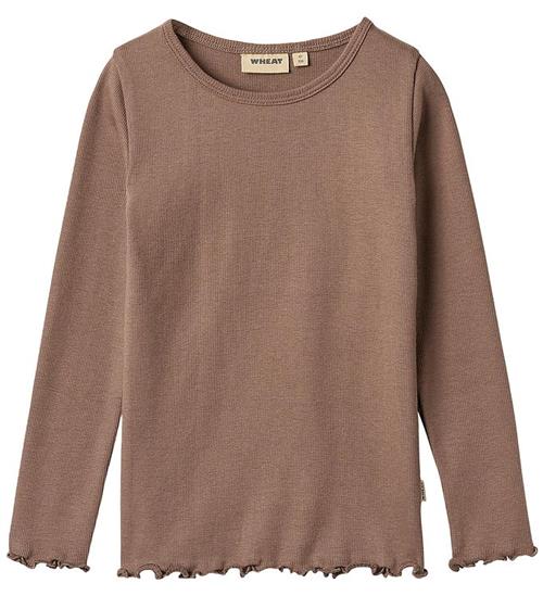 Wheat Bluse - Rib - Ida - Toffee Brown