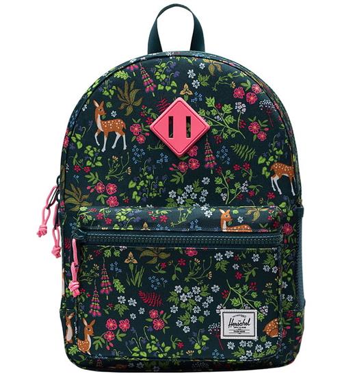 Herschel Rygsæk - Heritage Kids - 15 L - Deer Woodland Dark Sea