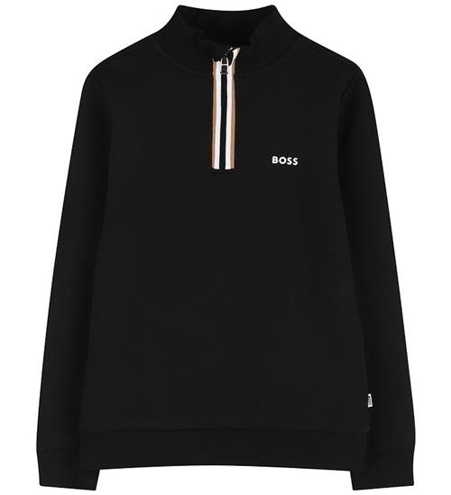 BOSS Bluse m. Lynlås - Sort