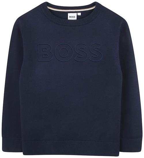 BOSS Bluse - Strik - Navy